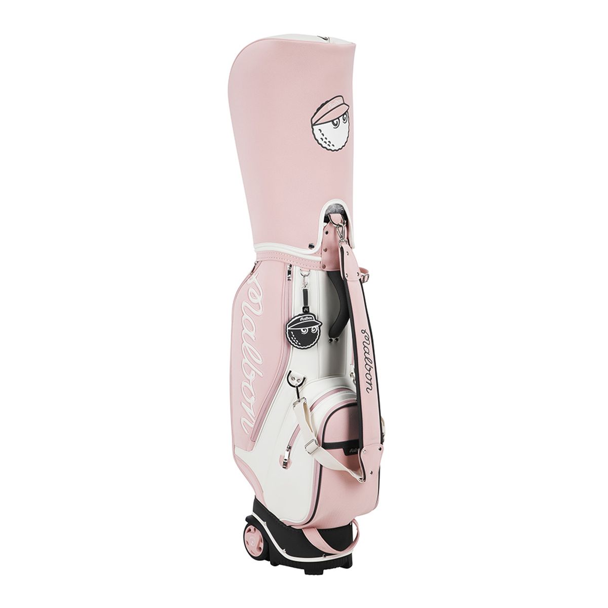 말본 골프(MALBON GOLF) 클래식 리저브 트롤리 캐디백 PINK
