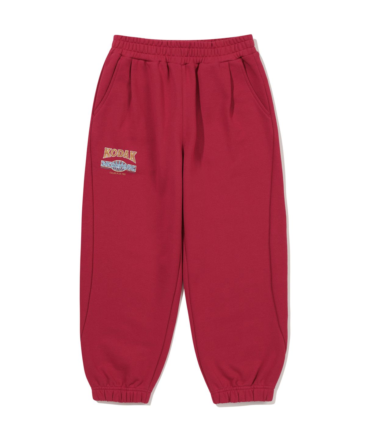 코닥 키즈(KODAK KIDS) 스노우 워싱 조거 팬츠 키즈 RED