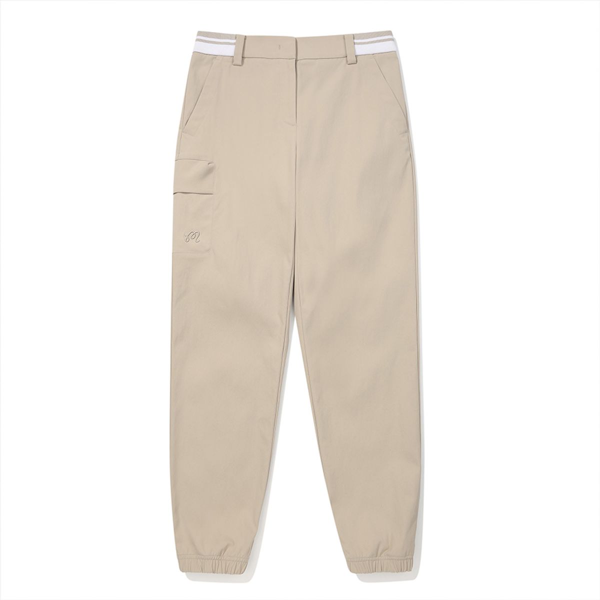 말본 골프(MALBON GOLF) 베이직 조거 팬츠 BEIGE (WOMAN)