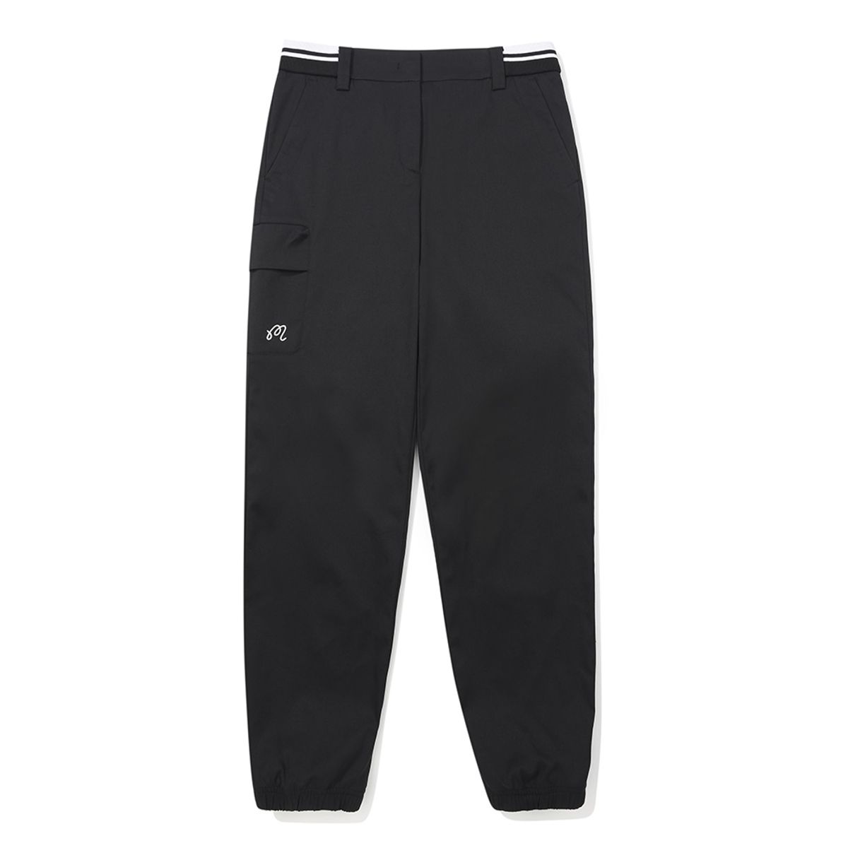 말본 골프(MALBON GOLF) 베이직 조거 팬츠 BLACK (WOMAN)