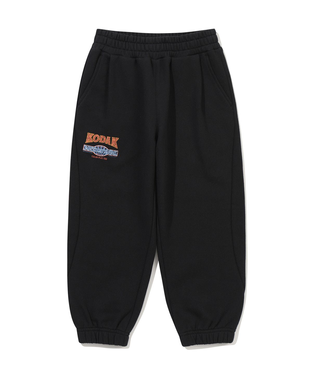 코닥 키즈(KODAK KIDS) 스노우 워싱 조거 팬츠 키즈 BLACK
