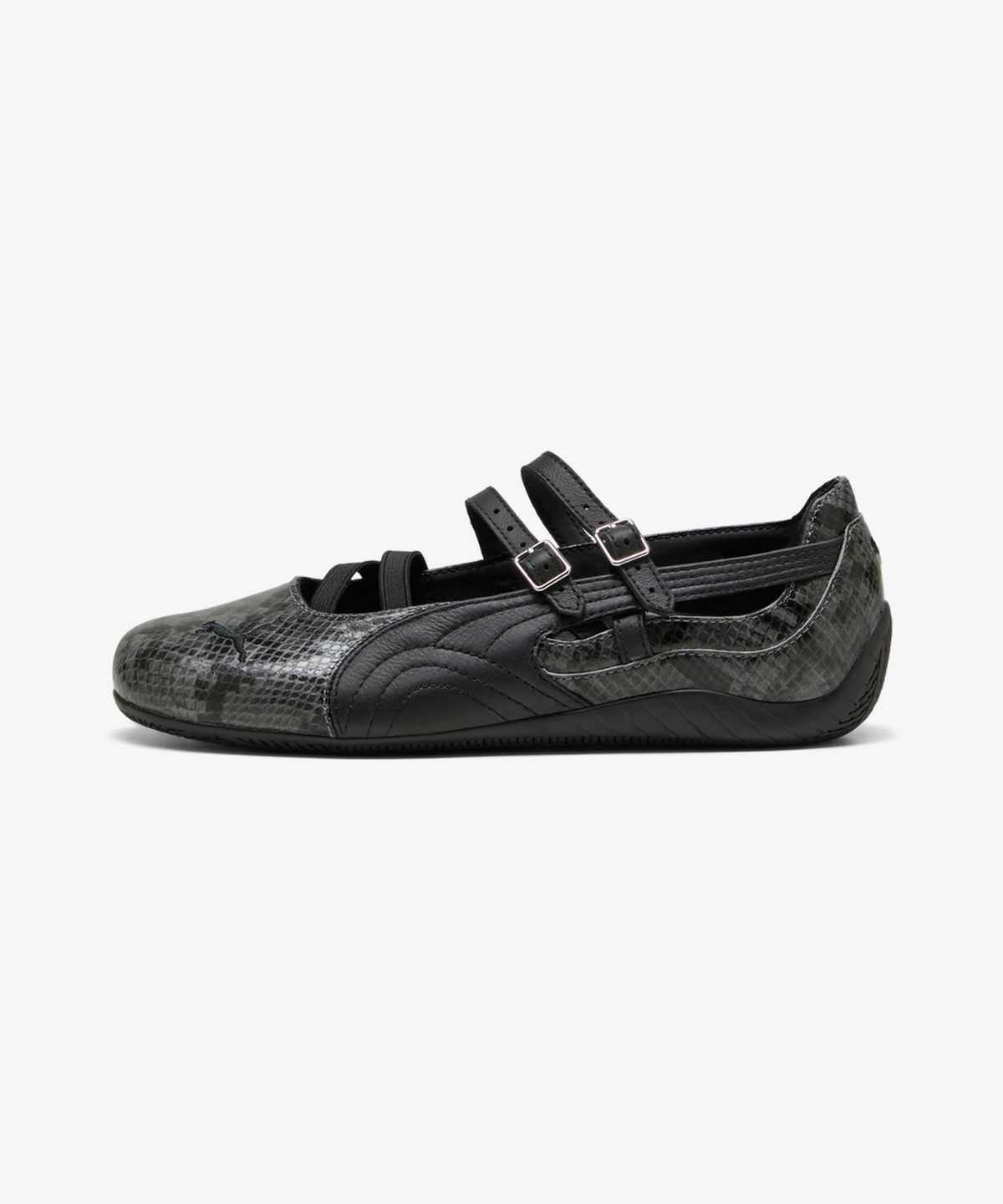 푸마(PUMA) 스피드캣 발렛 스네이크 우먼스 - 쿨다크그레이:블랙 / 405326-02