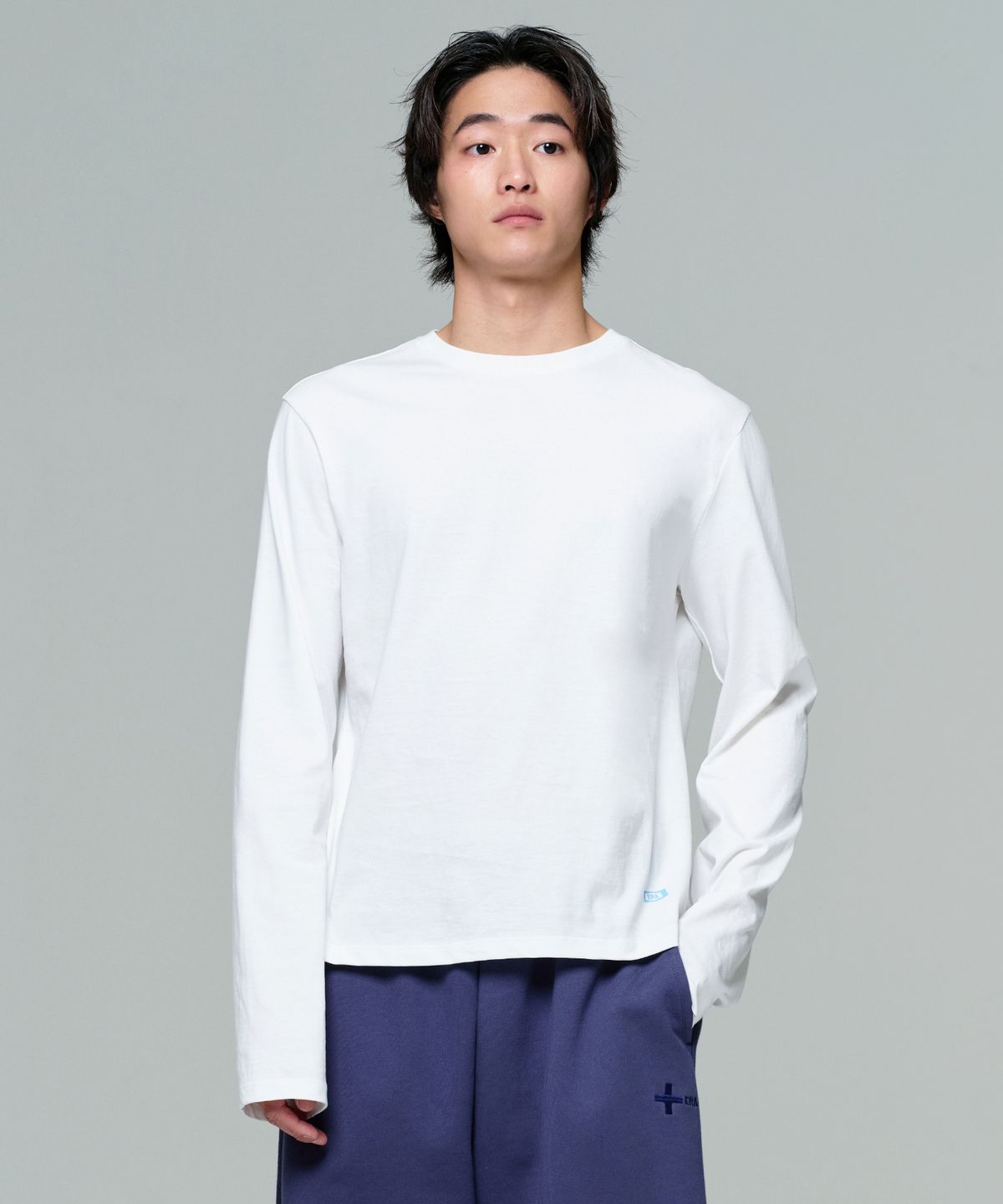 이알에이(ERA) MEN ERA ESSENTIAL LS T - WHITE