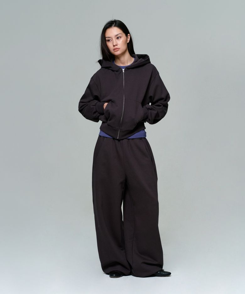 UNISEX ERA WIDE JOGGER SWEATPANTS - FADED BLACK