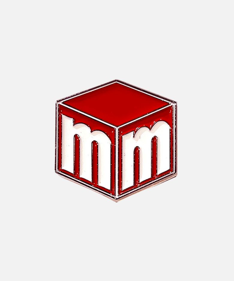MR M Box Pin - Red
