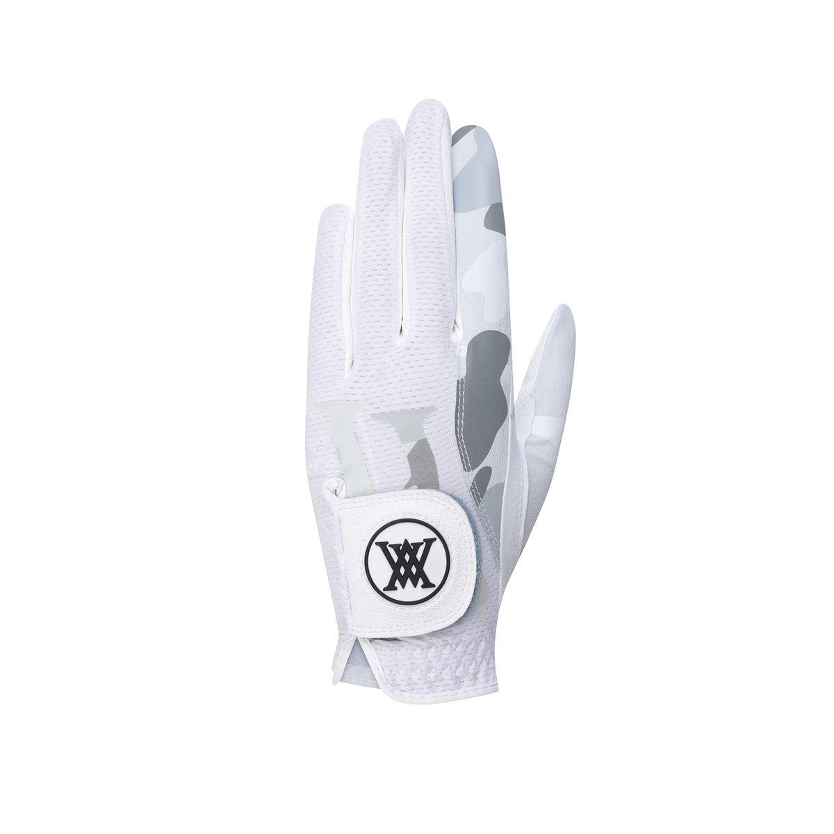 어뉴골프(ANEW GOLF) WOMEN CAMO MESH GLOVE(LEFT HAND)_WH