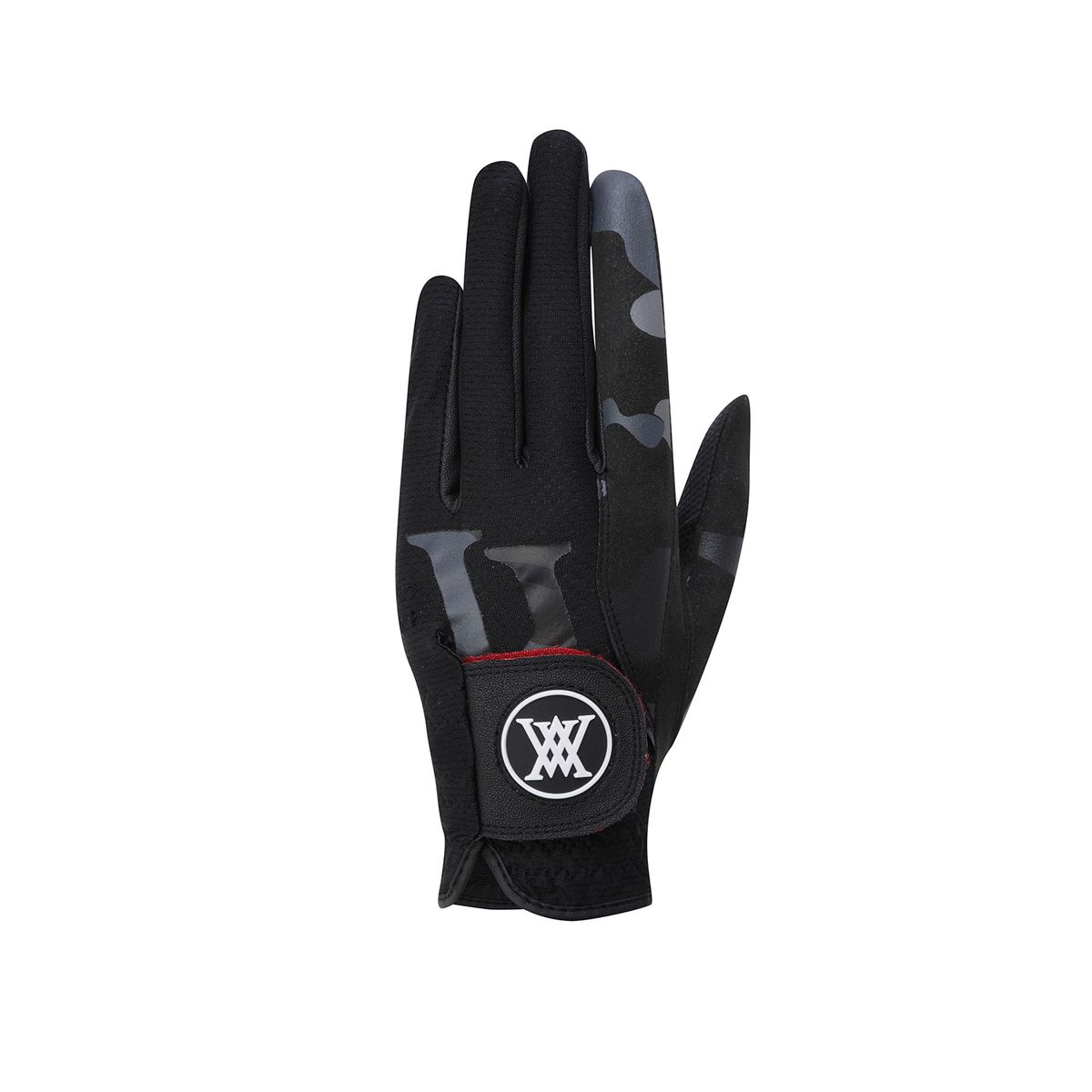 어뉴골프(ANEW GOLF) WOMEN CAMO MESH GLOVE(LEFT HAND)_BK