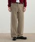 파인 워시드 스트레이트 치노 팬츠 (베이지)