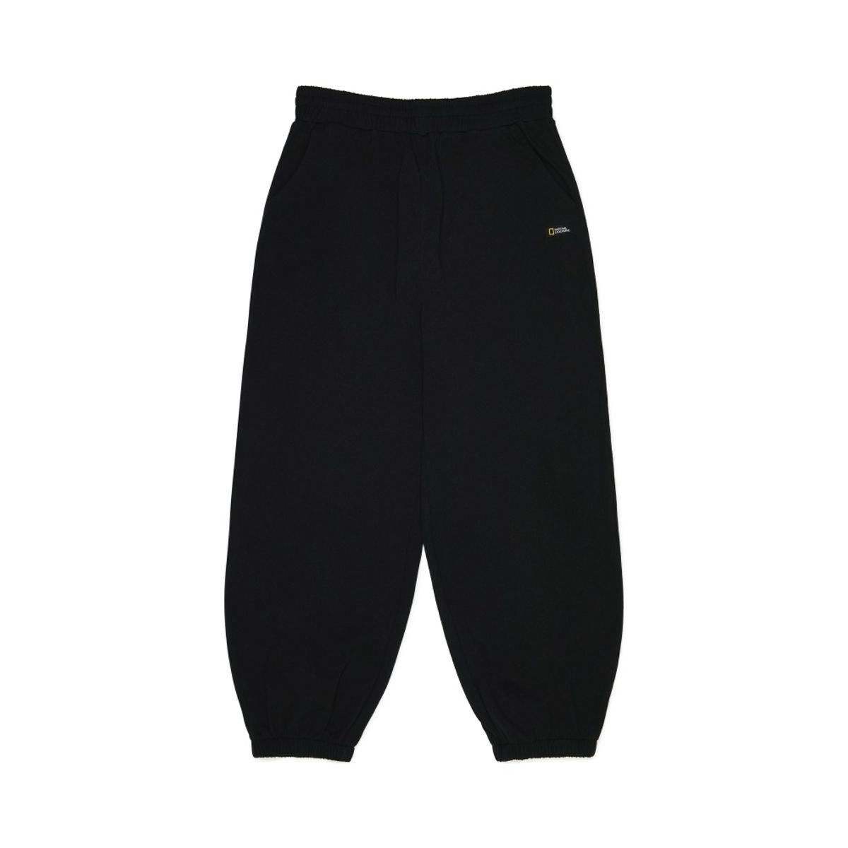 내셔널지오그래픽 키즈(NATIONAL GEOGRAPHIC KIDS) K265UPT930 경량 다이마루 세미루즈핏 팬츠 CARBON BLACK