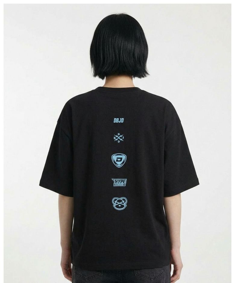 로고 모음 반팔 티셔츠