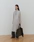 SHEER BELT TRENCH COAT [GREY]