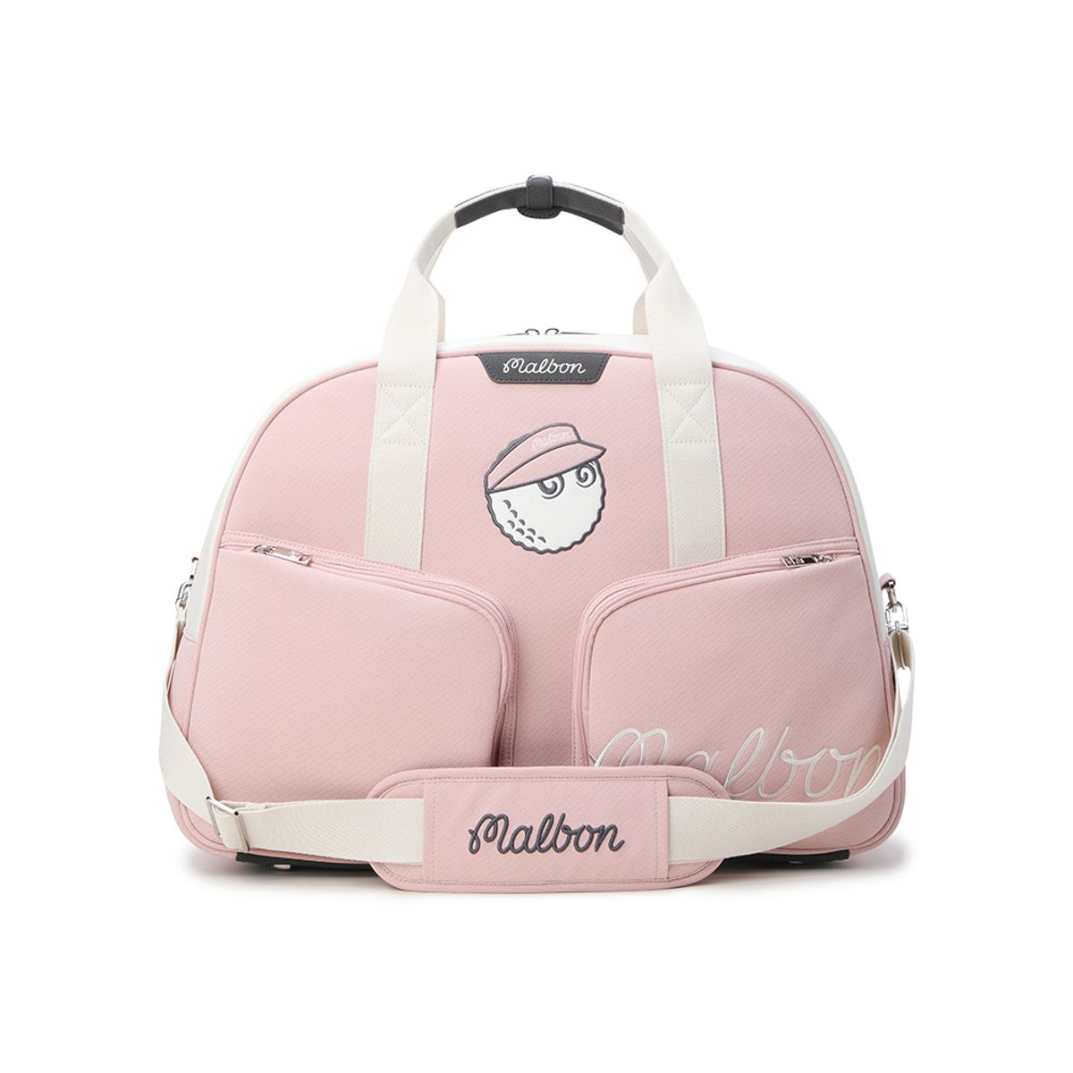 말본 골프(MALBON GOLF) 클래식 리저브 보스턴백 PINK