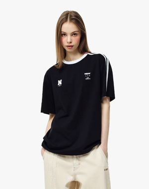 스포티 NY 반팔 티셔츠 블랙