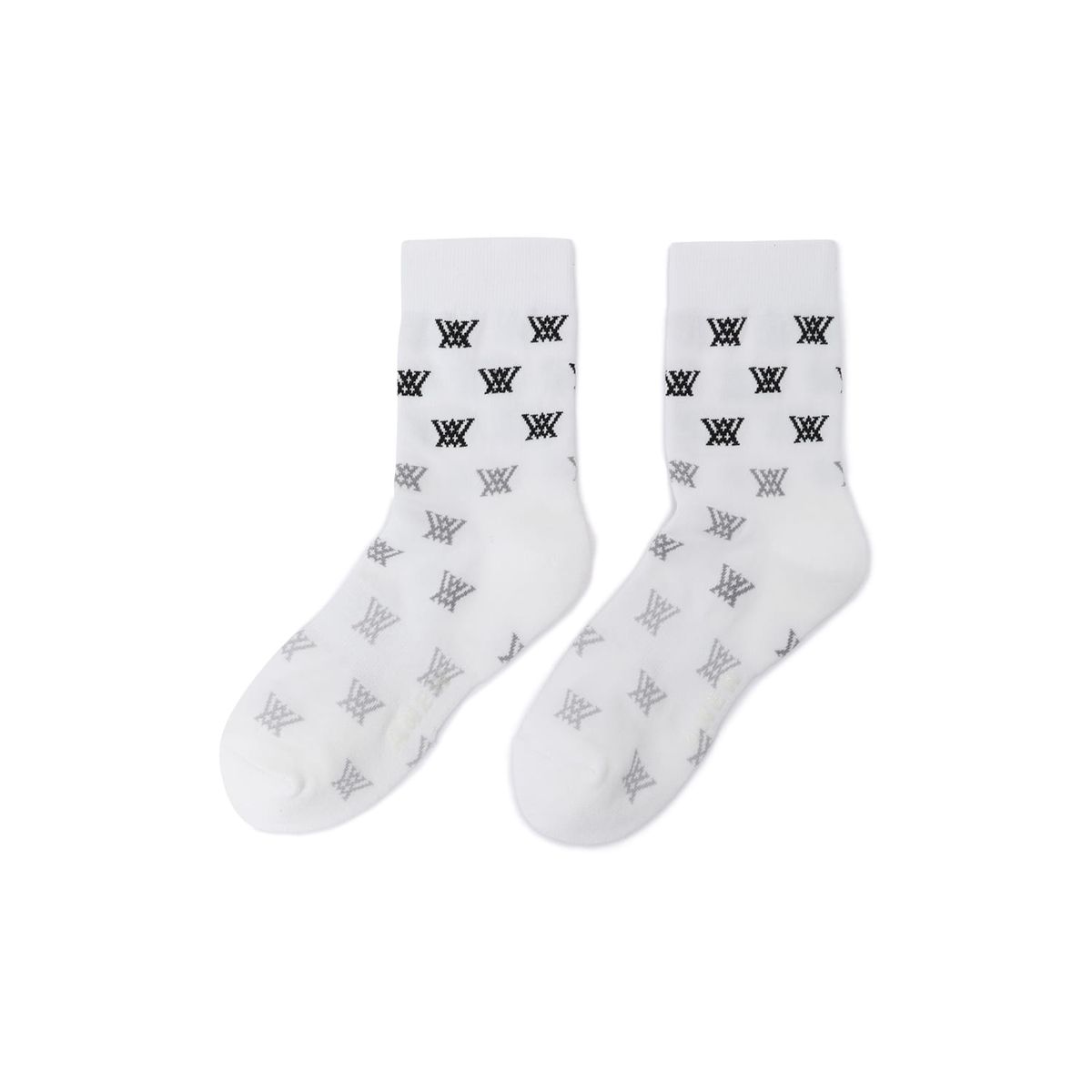 어뉴골프(ANEW GOLF) WOMEN GRADATION SOCKS_WH