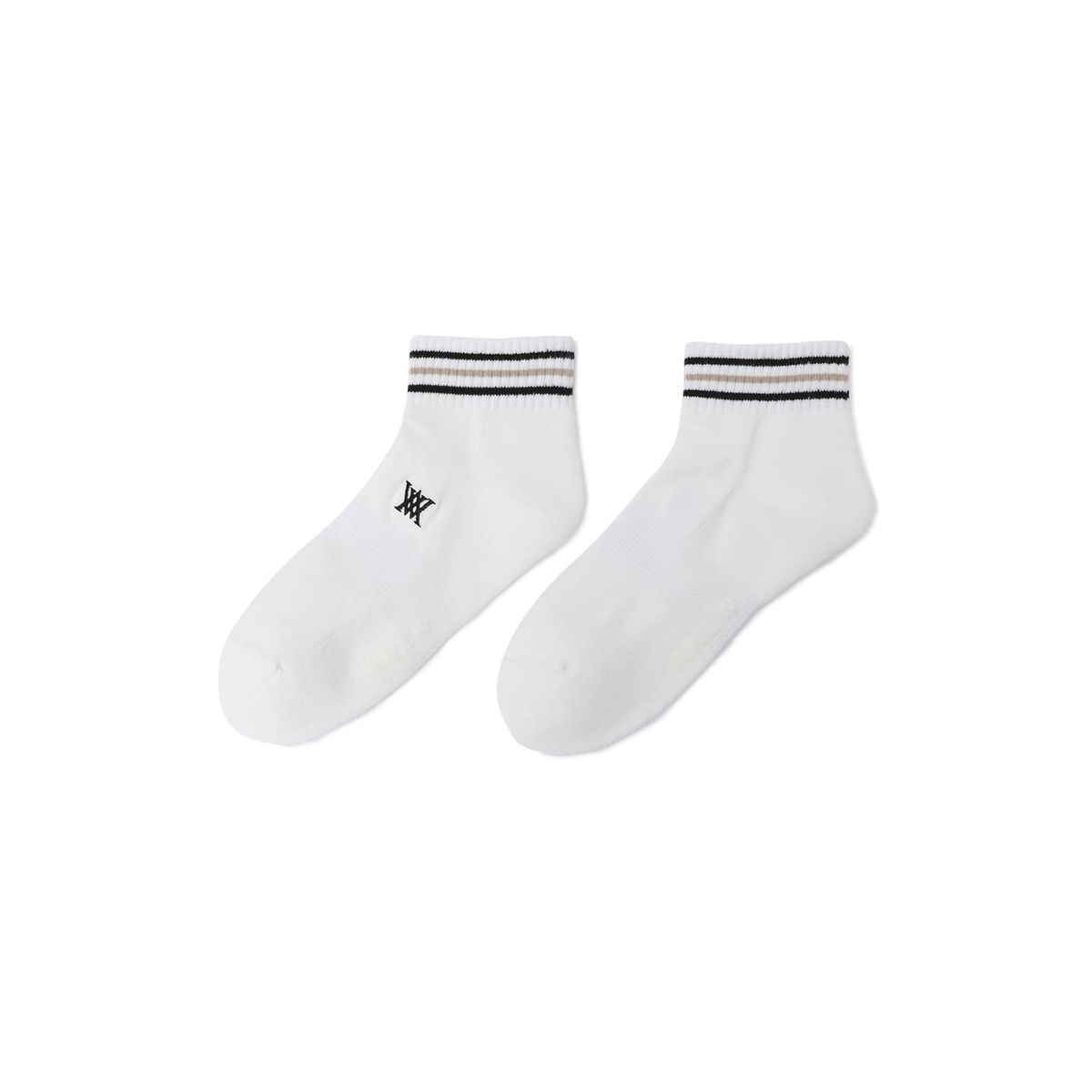 어뉴골프(ANEW GOLF) WOMEN SNEAKERS SOCKS_WH