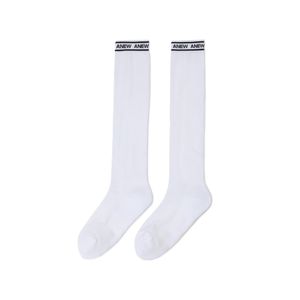 WOMEN AQUA MESH KNEE SOCKS_WH