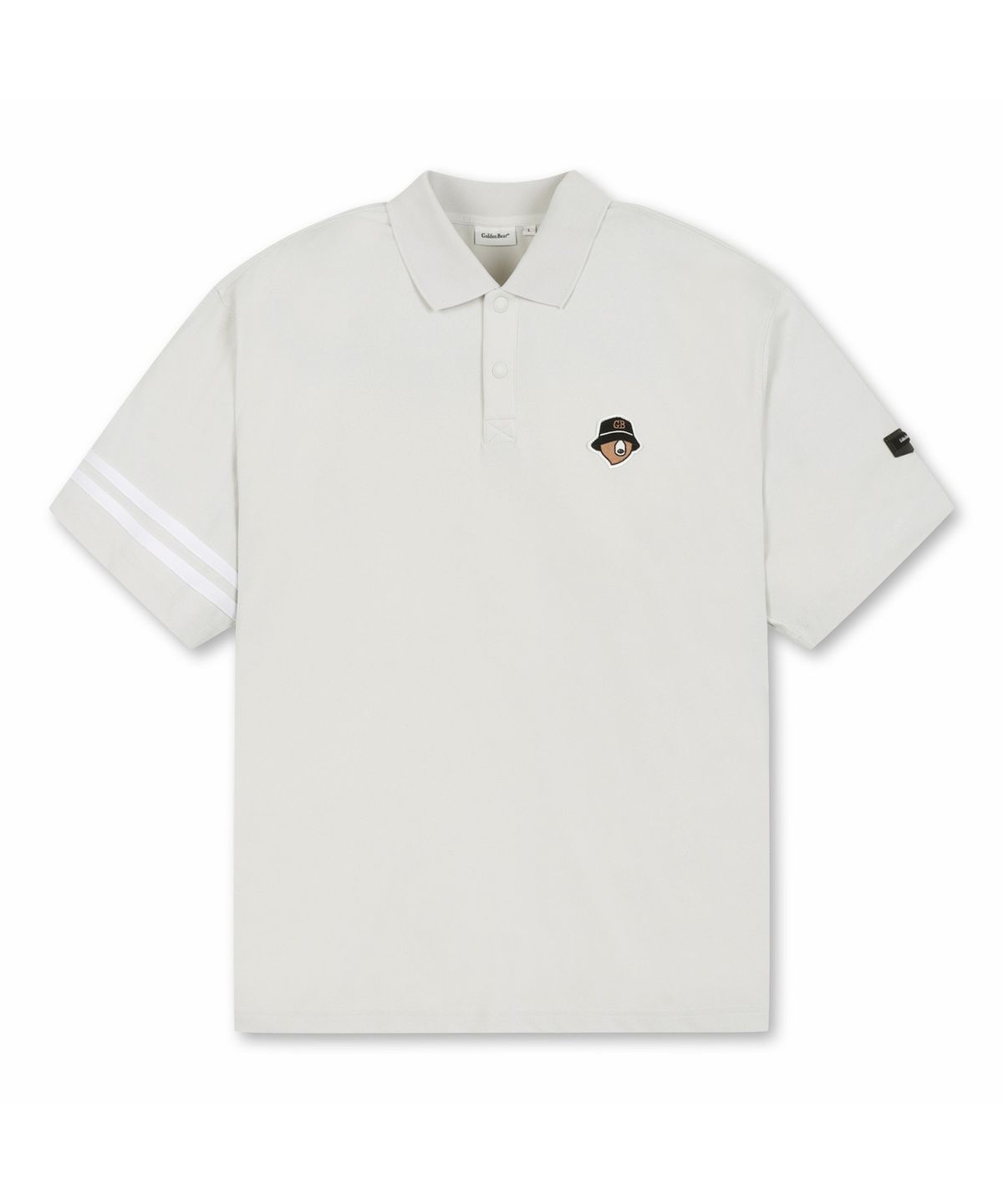 골든베어(GOLDEN BEAR) (M) Lightweight Pique Collar T-shirt G4TAM26331GYX