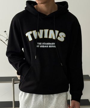 모노 보들보들 트윈스 후드티 [M-6XL]