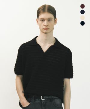 크로셰 카라 니트 [4COLOR]