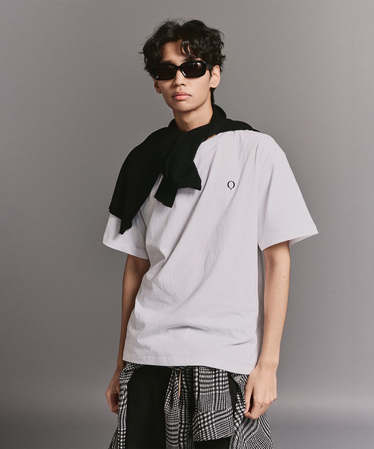 발롱블랑 라이프(BALLONBLANC LIFE) Ethereal Oversize Round Tee (Cotton 100%) - WHITE