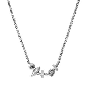 DX1623040 로고 체인 목걸이