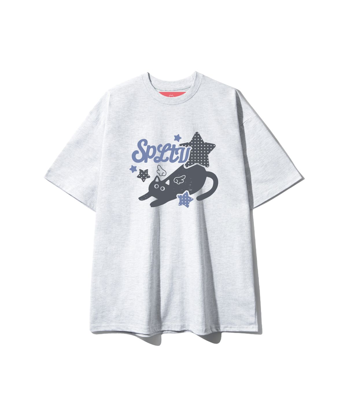 슈퍼레이티브(SUPERLATIVE) S/P DOT CAT 오버핏 반팔 (GOS2-5SP180)