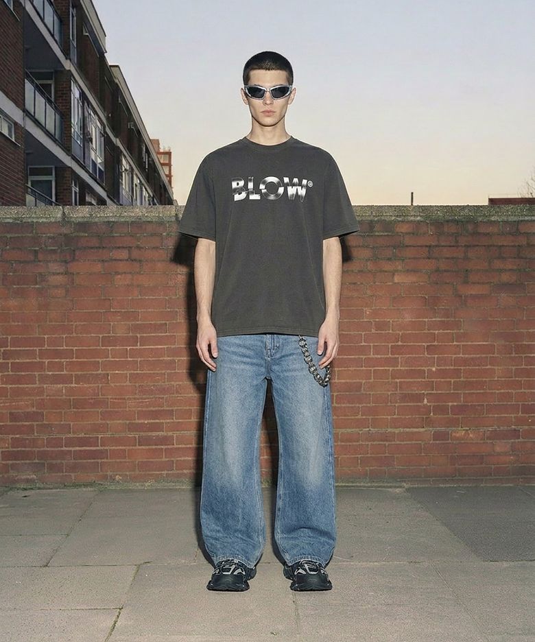 PIGMENT LENTICULAR LOGO T-SHIRT