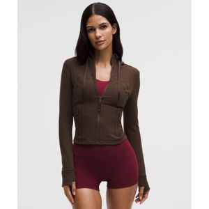 디파인 크롭 후드 재킷 *Nulu  WALC