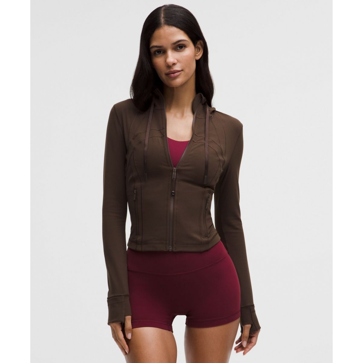 룰루레몬(LULULEMON) 디파인 크롭 후드 재킷 *Nulu  WALC