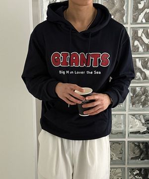 모노 보들보들 자이언츠 후드티 [M-6XL]