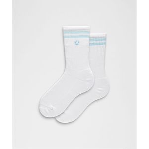 유니섹스 데일리 에센셜 크루 삭스 *스트라이프  WHT FOAM