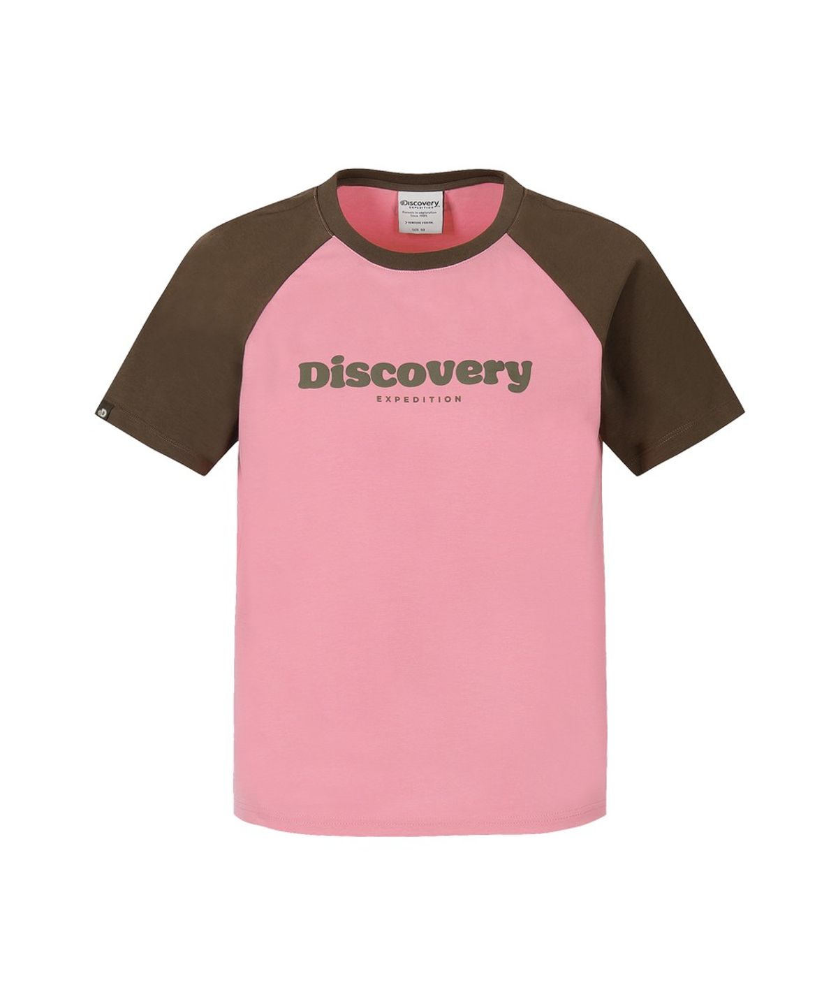 디스커버리 익스페디션(DISCOVERY EXPEDITION) 여성 프레시벤트 래글런 반팔티셔츠 (PINK)