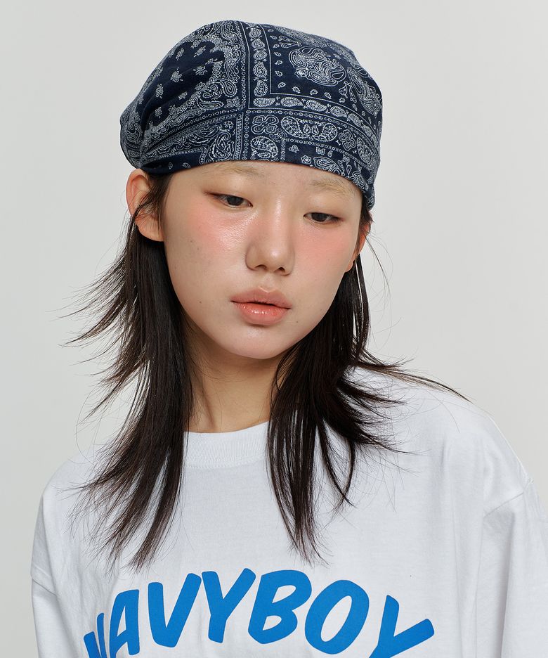 페이즐리 반다나 스카프 3color
