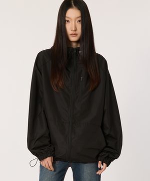 나일론 집업 윈드 브레이커 [블랙]
