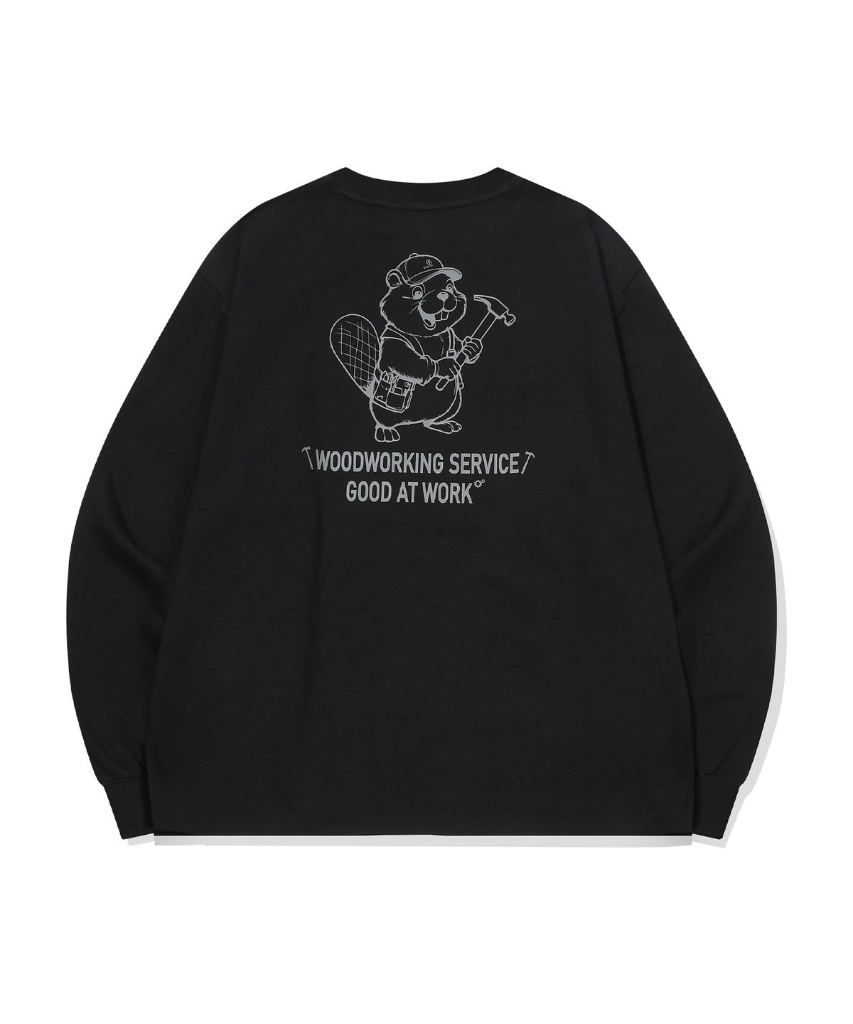 볼텍(VOLTEK) 카펜터 비버 긴팔 티셔츠(블랙)
