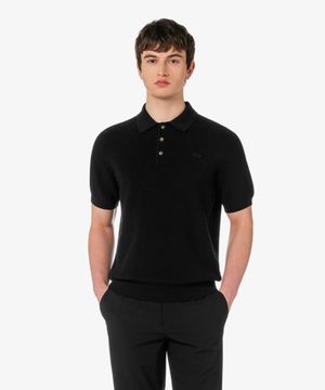 남성 립조직 카라 연사 반팔 스웨터 폴로 셔츠 PH943E-56G 031