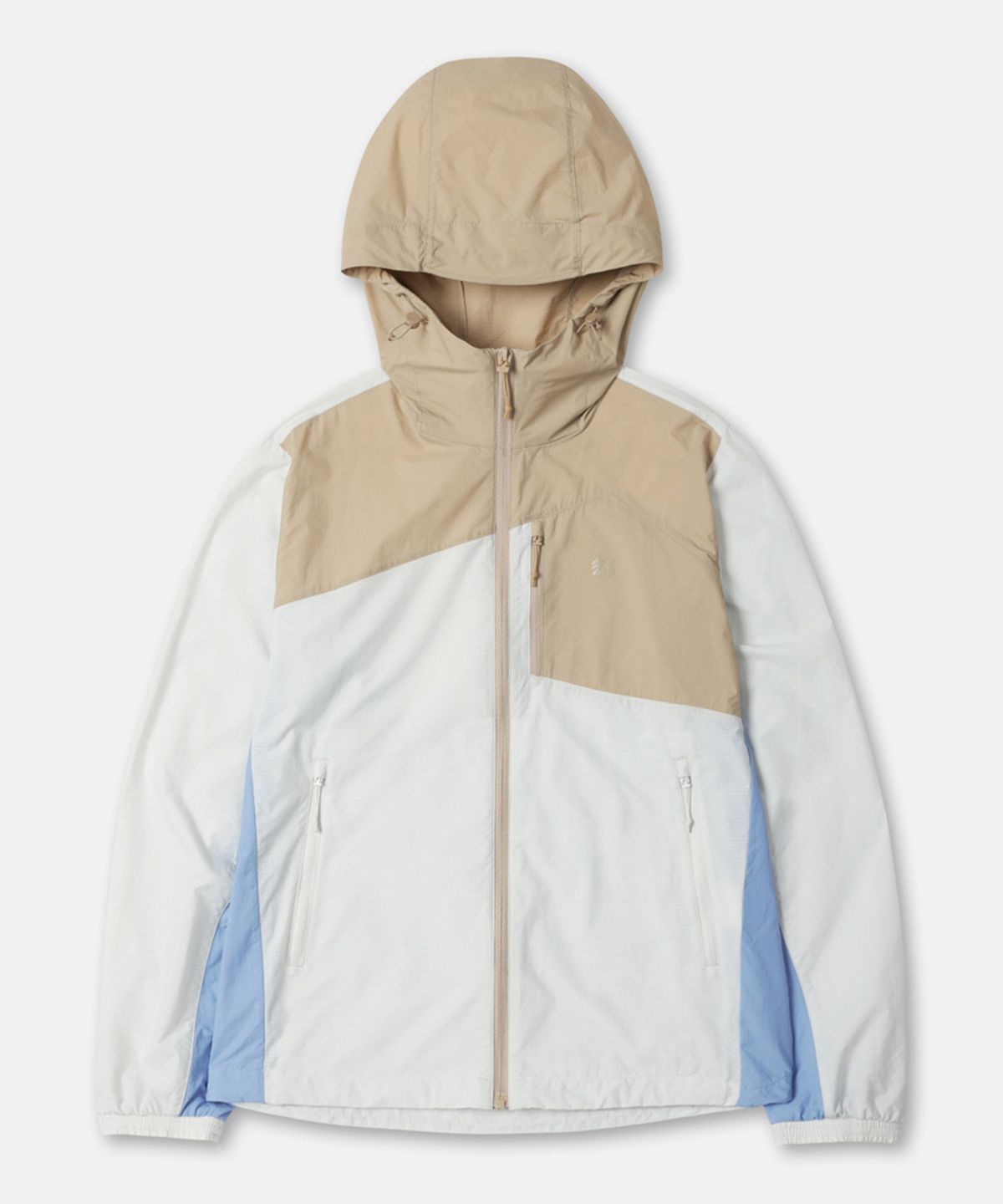 코오롱스포츠(KOLON SPORT) 여성 윈드케이 후드 컬러블록 후드 재킷 JKJJM26204STO