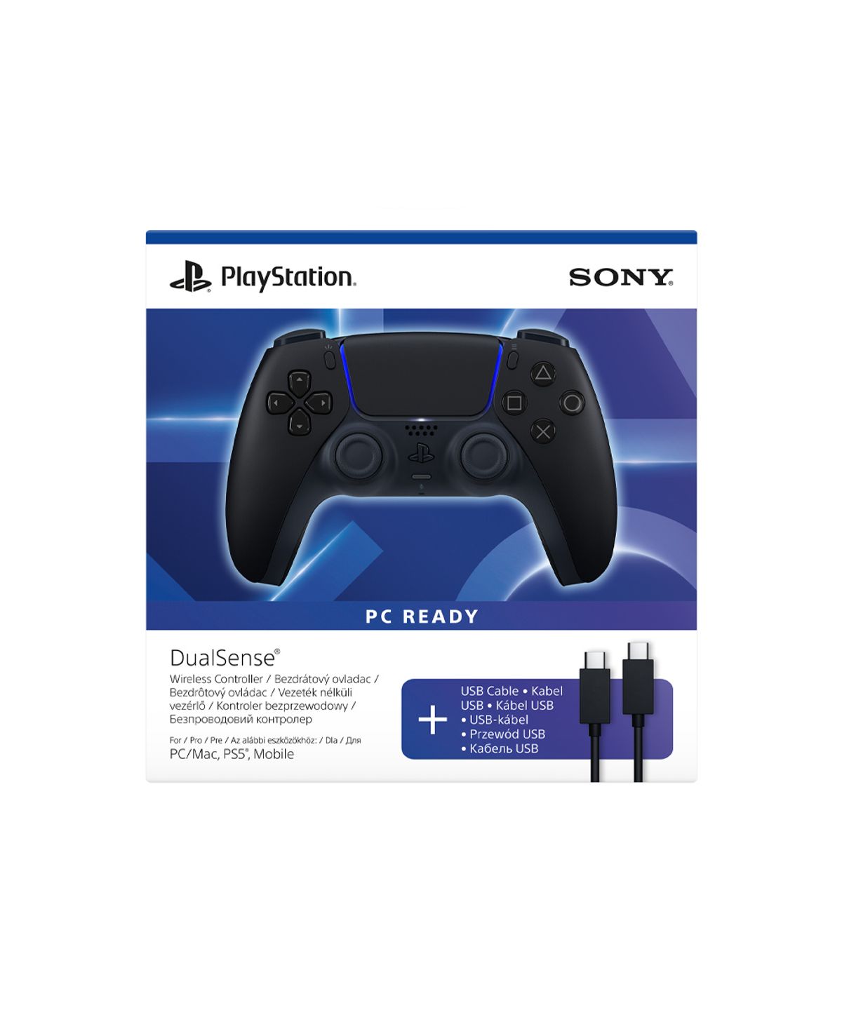 플레이스테이션(PLAYSTATION) PS5 듀얼센스 컨트롤러 PC 플러스