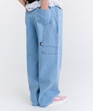 F24 유틸 청바지 (연청)