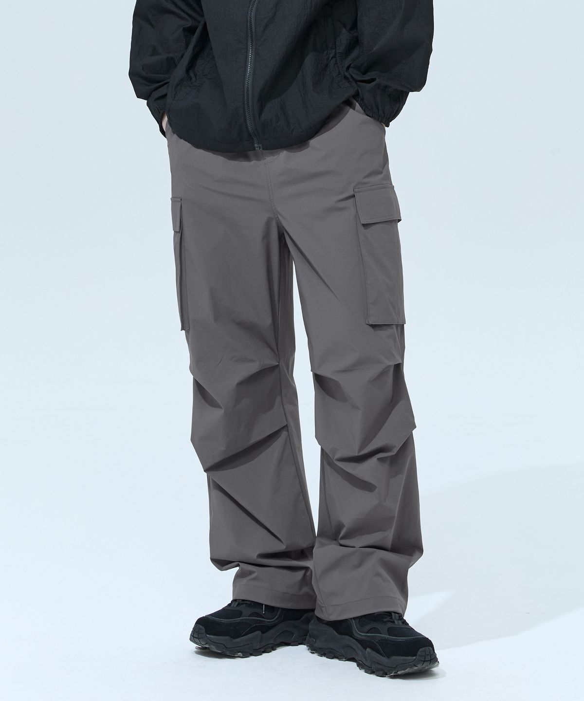블랙몬스터핏(BLACK MONSTER FIT) 쿨 텐션 세미 와이드 카고 팬츠(3 color)