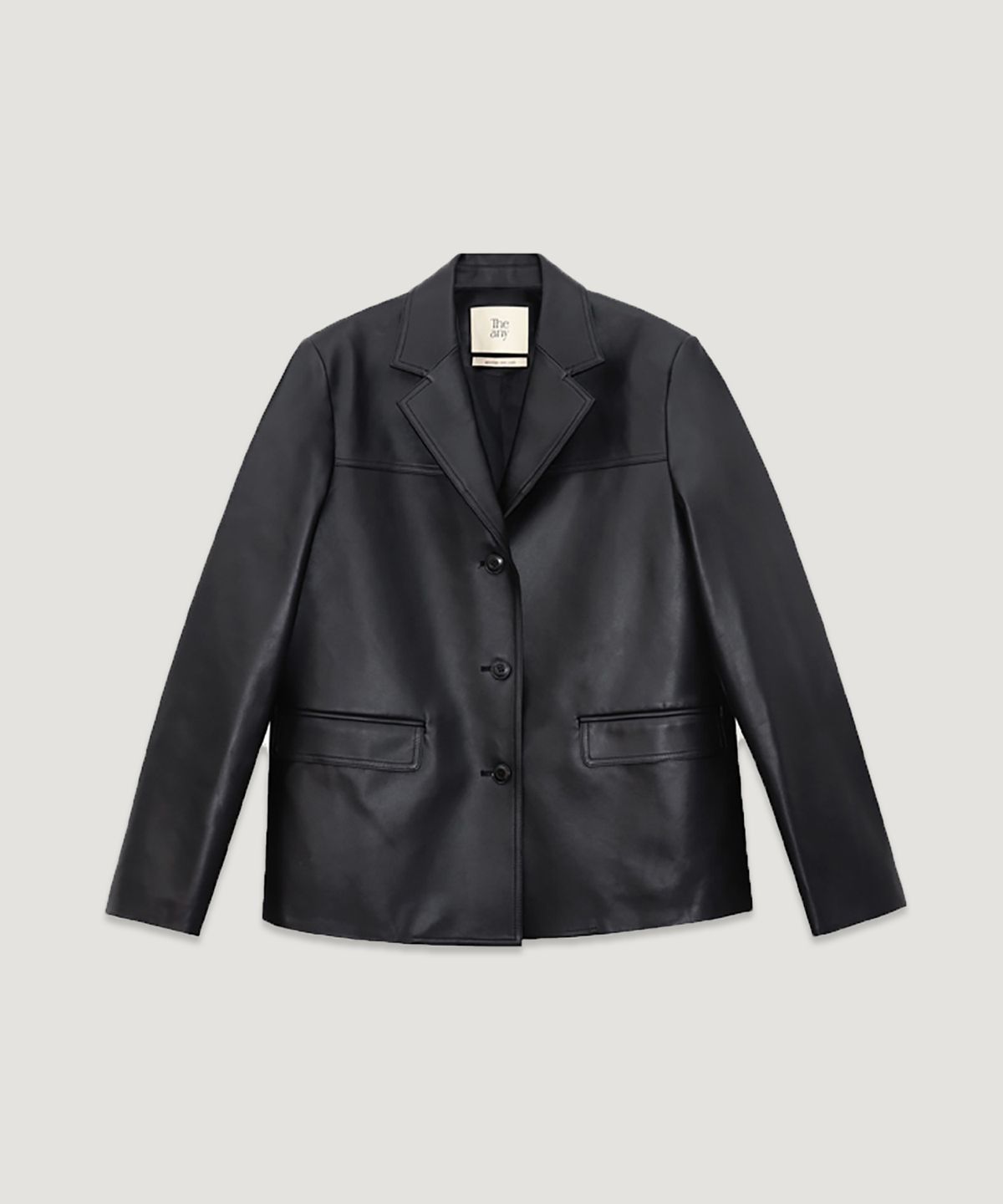 디애니(THE ANY) Hard Leather Jacket