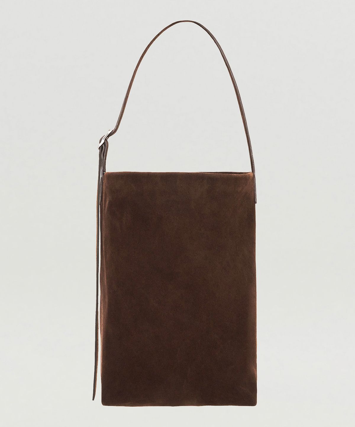 호이테(HEUTE) TAPE TOTE BAG MIDIEM (DARK MOCHA)