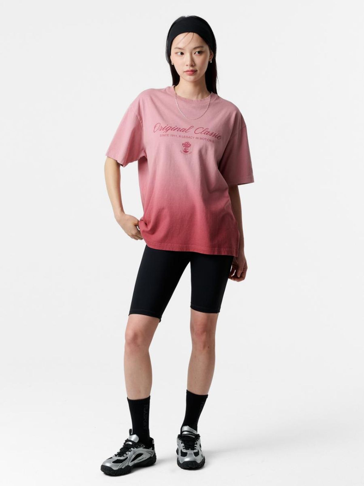 휠라(FILA) 그라데이션 다잉 반팔티(FS262RS01X002660)