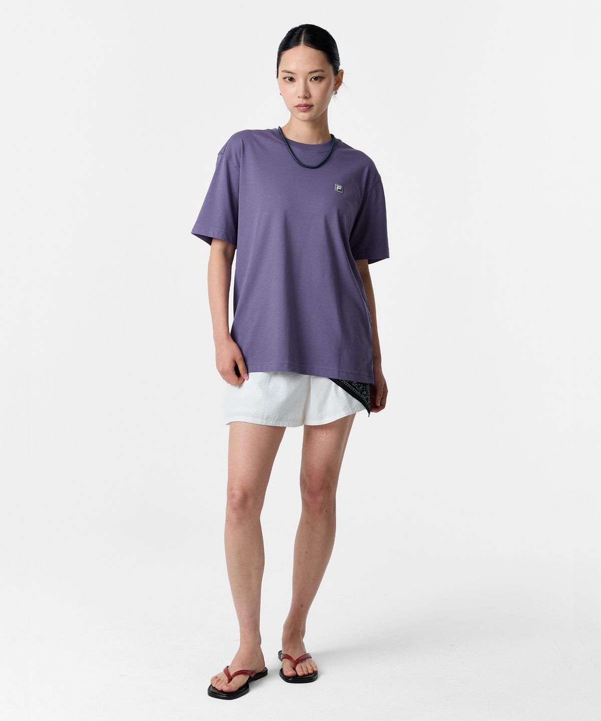 휠라(FILA) Coldwave+ 뒤판 레터링 반팔티(FS262RS01X034582)