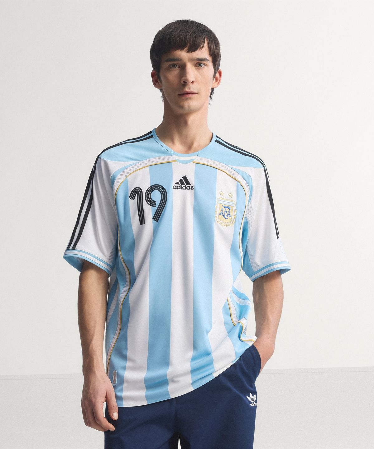 아디다스(ADIDAS) 아르헨티나 홈 저지 2006 메시 - 화이트 / JN3708