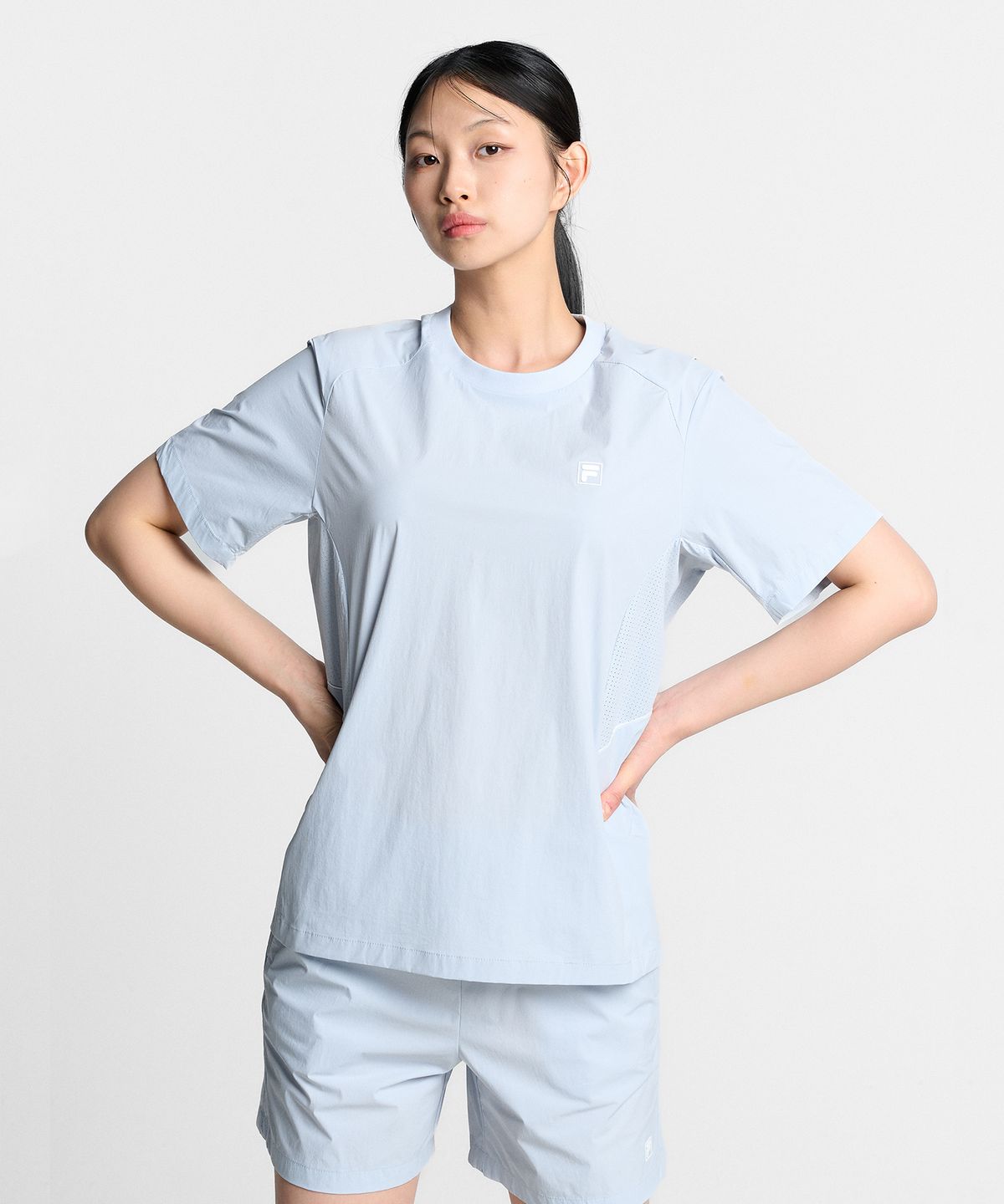 휠라(FILA) Coldwave+ 우븐 반팔 피스테(FS262RS02X002442)
