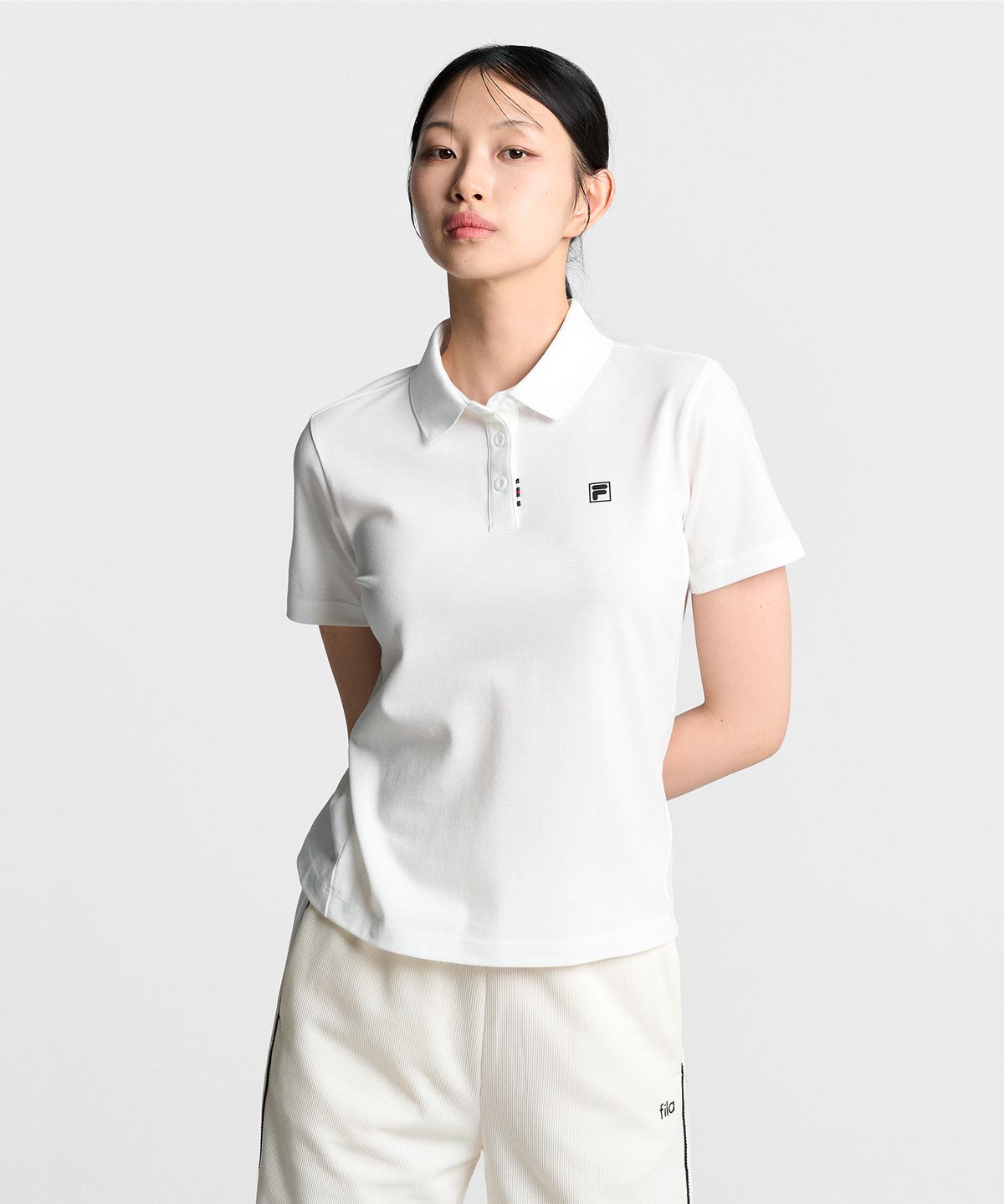 휠라(FILA) 에센셜 면피케 카라티(FS262TS02U001191)