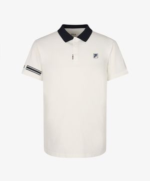 소로나 소매 배색 카라티(FS262TS11U003191)