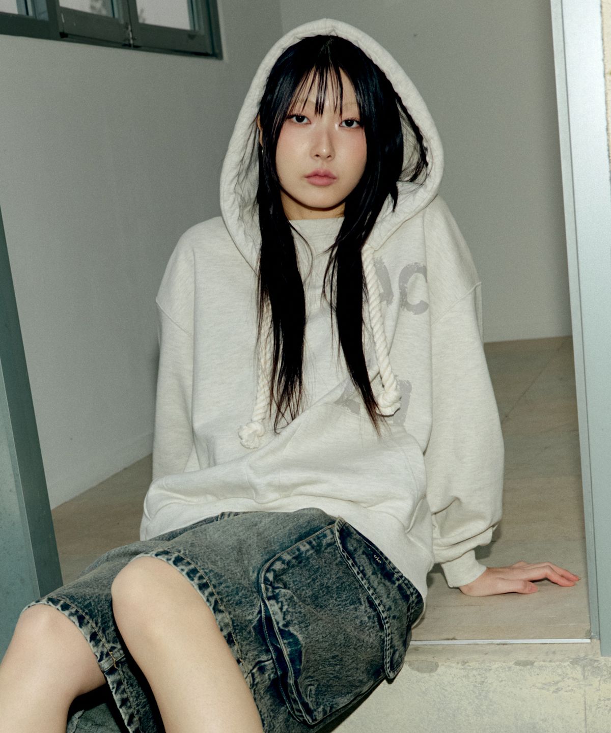 아크메드라비(ACME DE LA VIE) BIG STRING HOODIE
