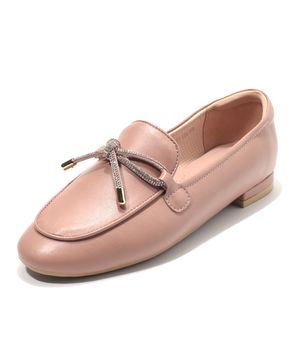 글리터 리본 포인트 소프트 로퍼 K56P650